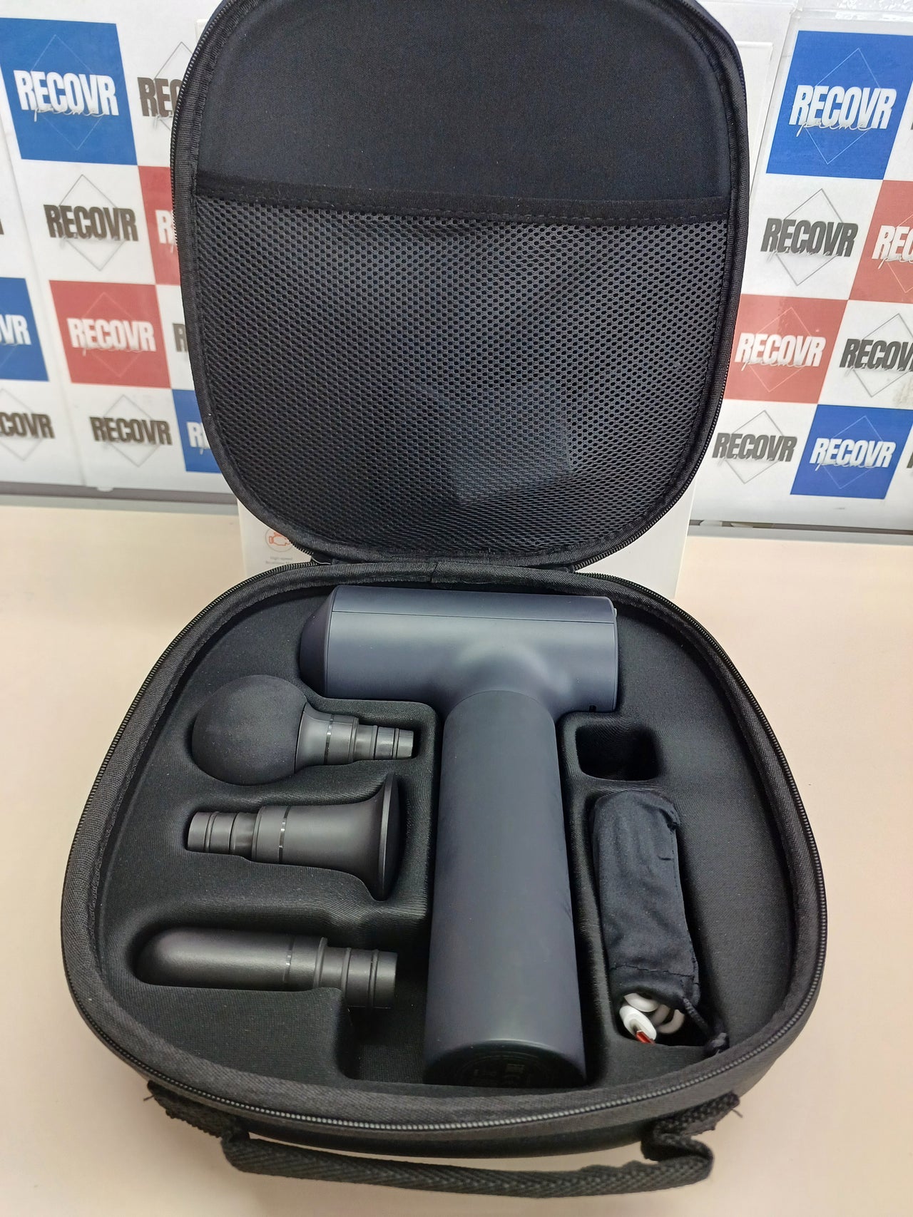 Pistola de masaje muscular negro eléctrica Xiaomi