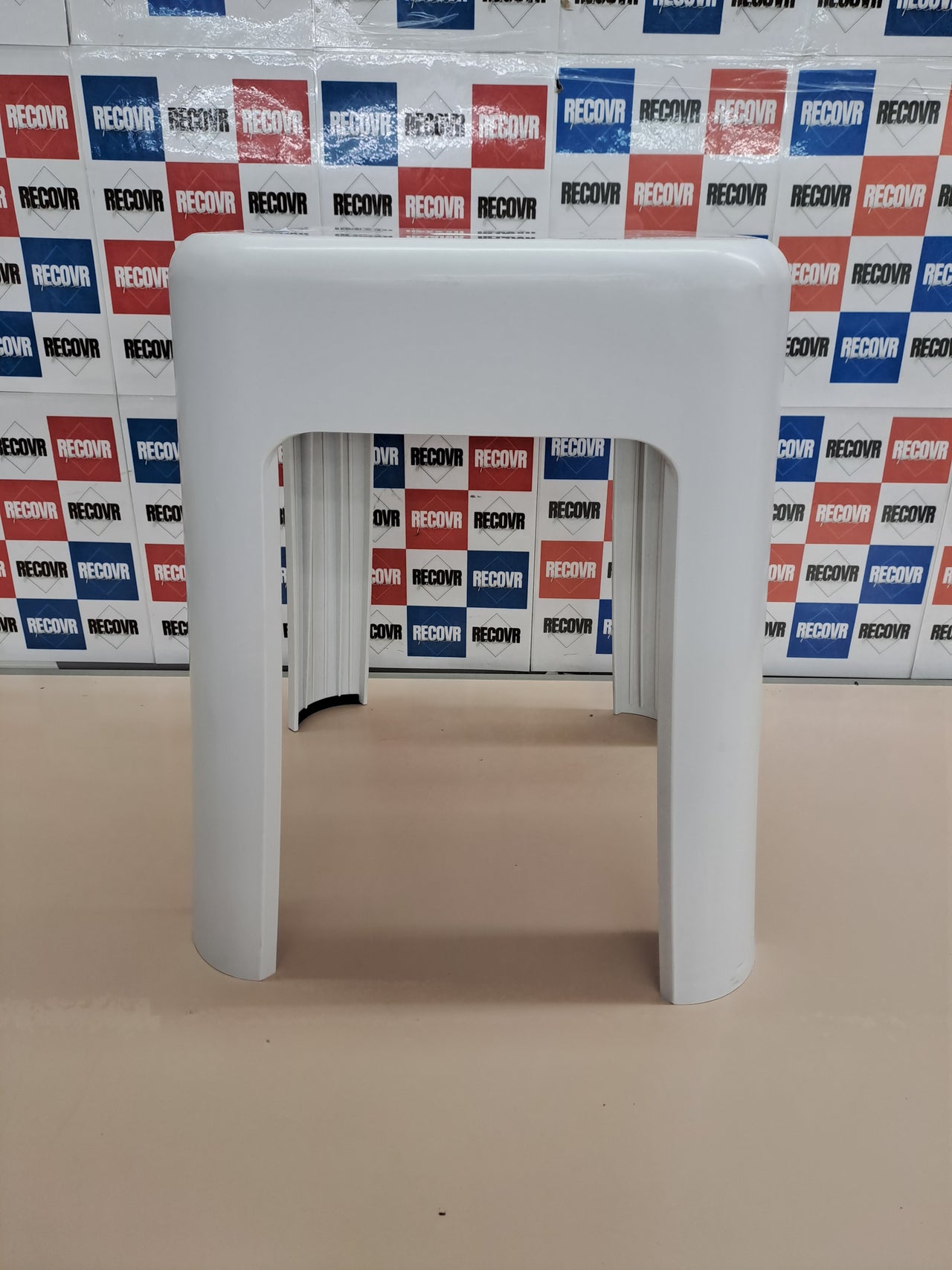 Taburete baño polipropileno blanco Alaska Wenko