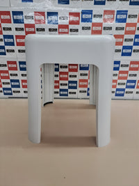 Taburete baño polipropileno blanco Alaska Wenko