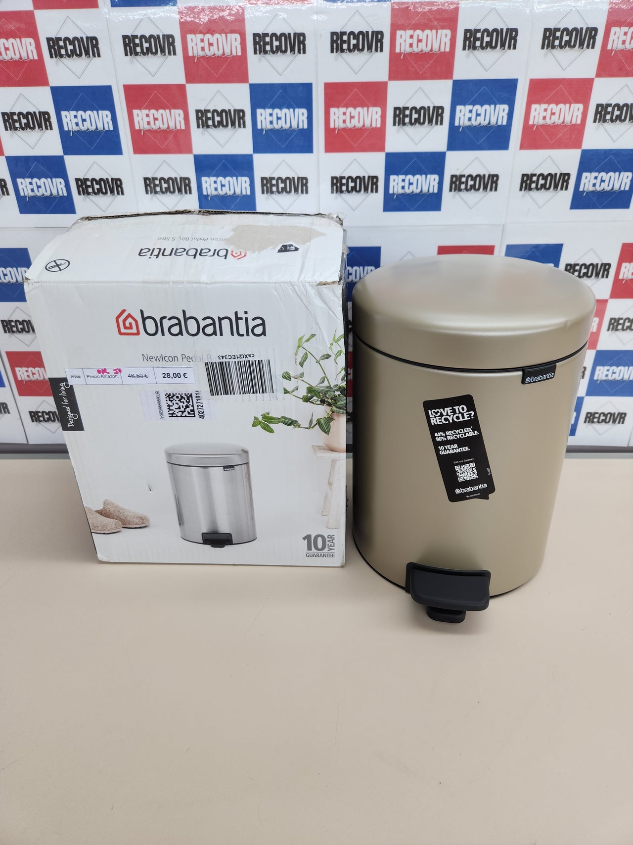 Cubo de Basura 5L Brabantia NewIcon