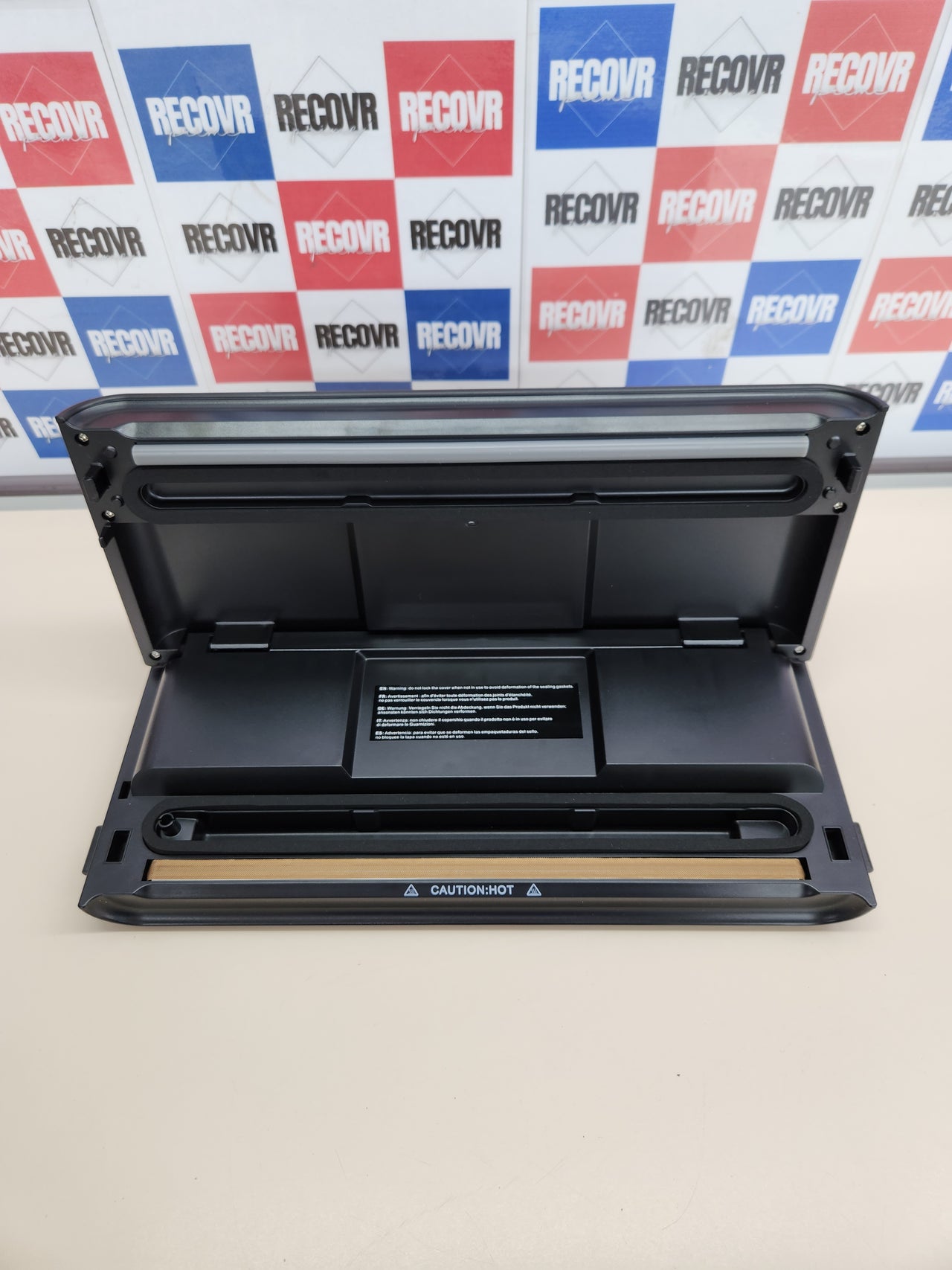 Selladora al Vacío Amazon Basics 30 cm Negra + 10 Bolsas