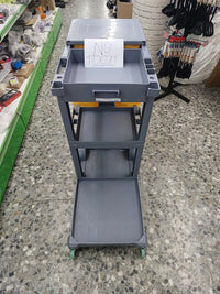 Carro limpieza 3 bandejas saco 100L profesional