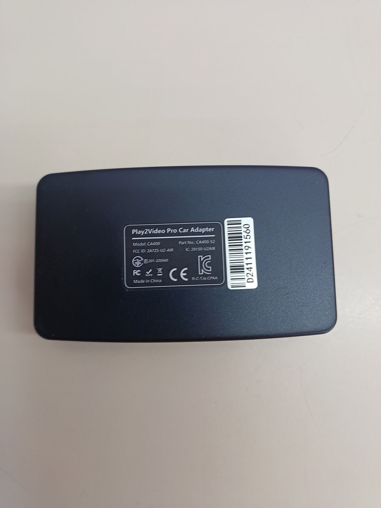 Ottocast Play2Video Pro
Adaptador CarPlay/Android