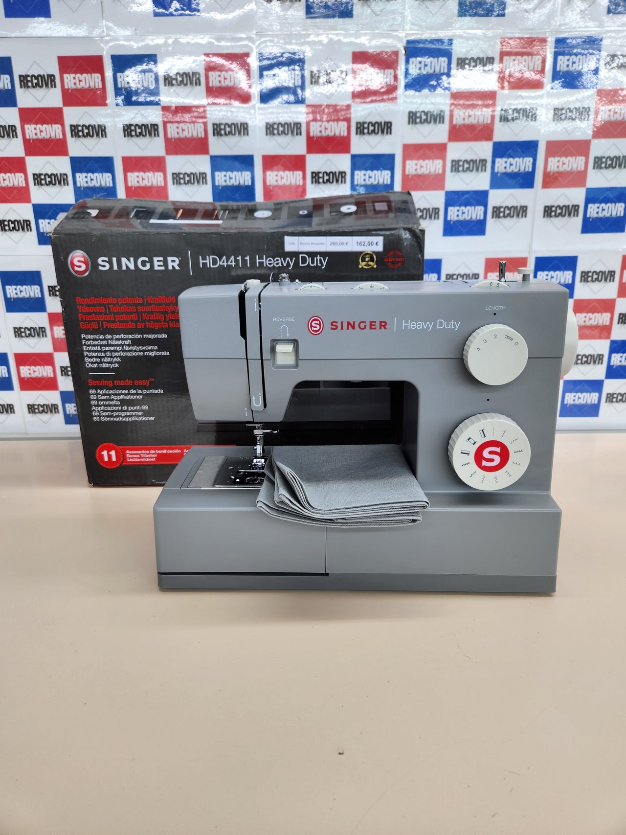 Maquina de Coser Mecánica Singer Heavy Duty 4411