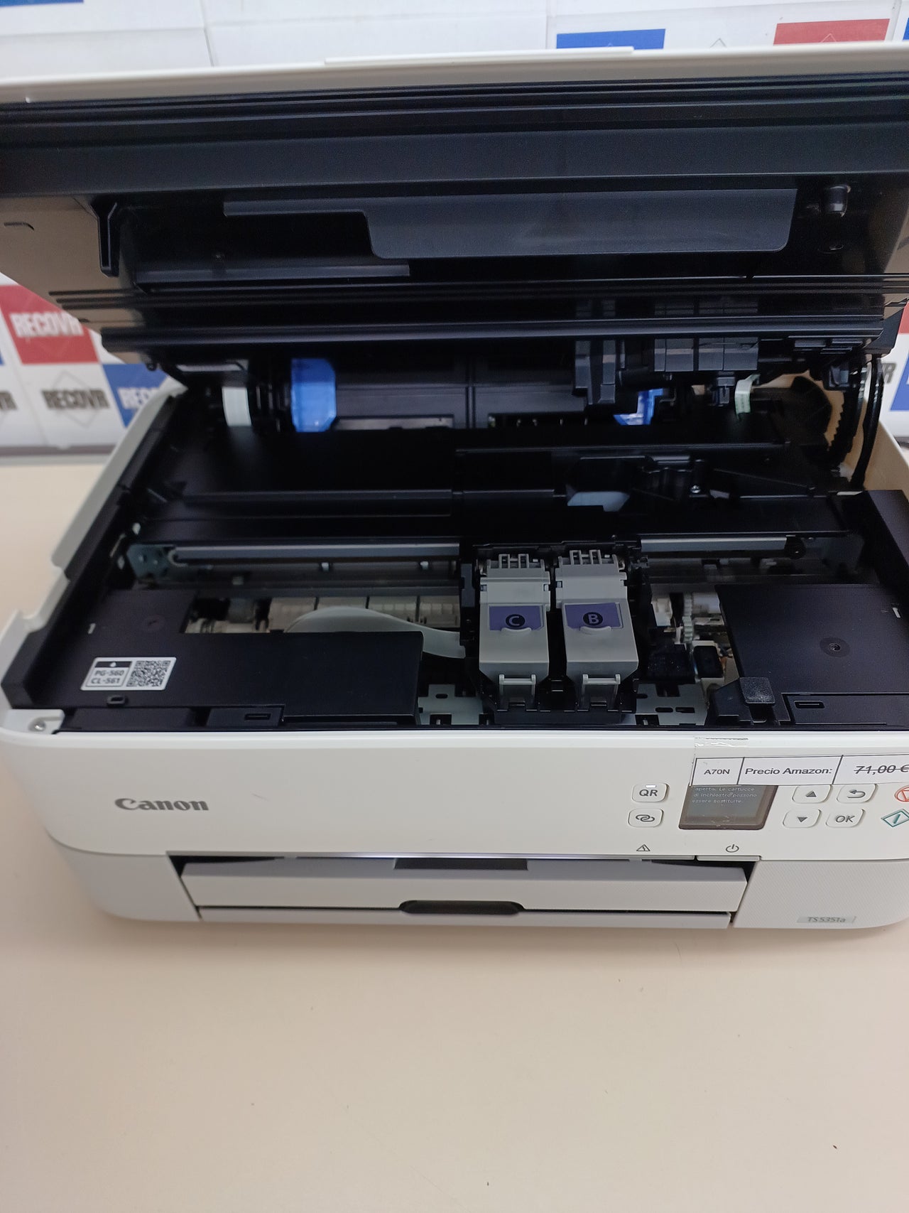 Impresora Multifunción Color WiFi Dúplex Canon PIXMA TS5351a