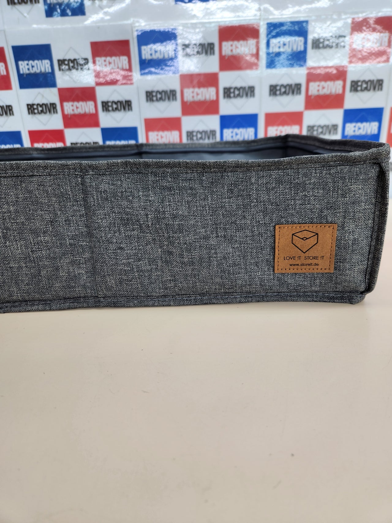 Organizador para Almacenamiento gris 90x30x12 cm