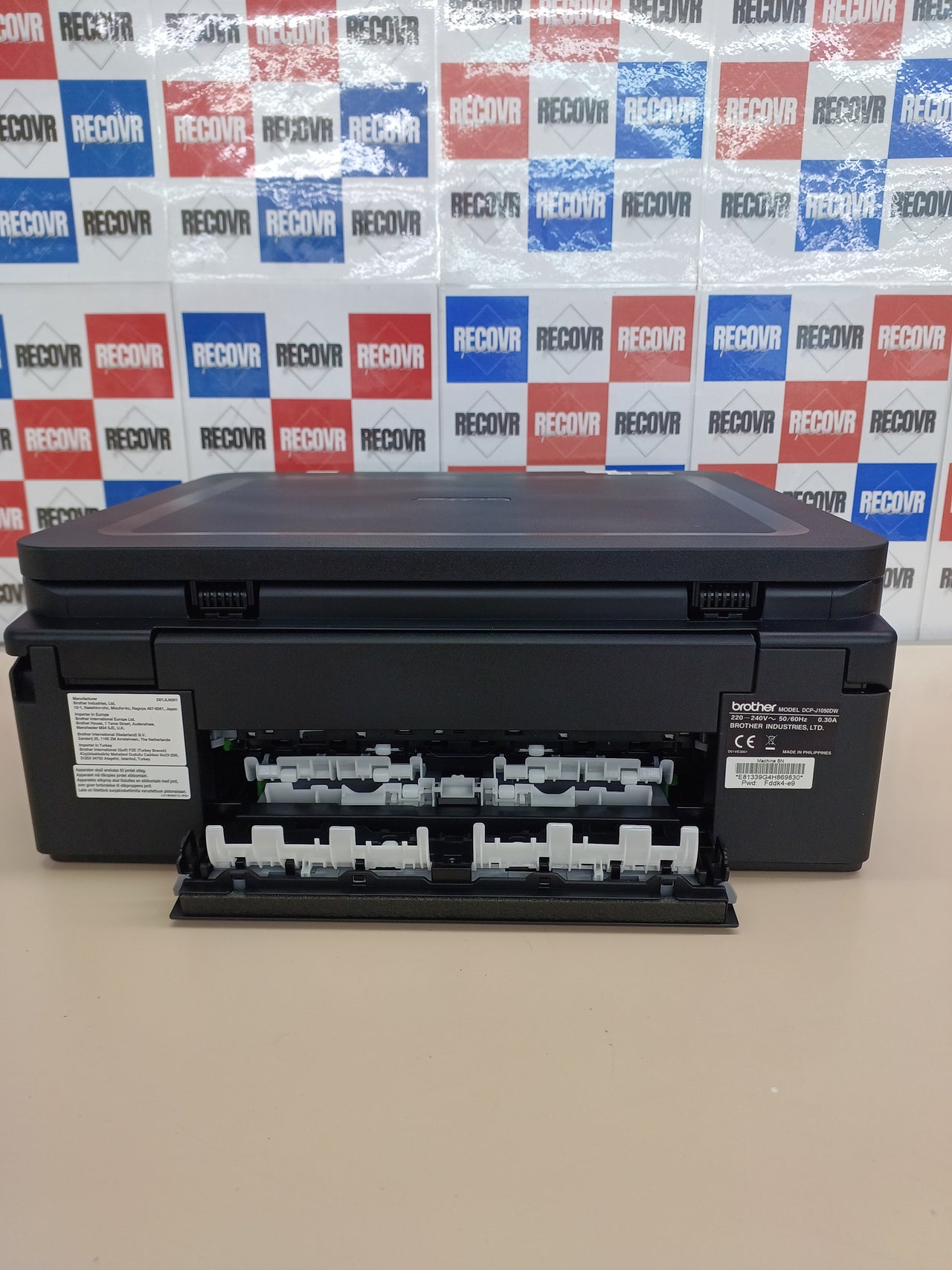 Brother DCPJ1050DW Impresora Multifunción de Tinta con WiFi, WiFi Direct, Conexión a Dispositivos Móviles e Impresión Automática a Doble Cara