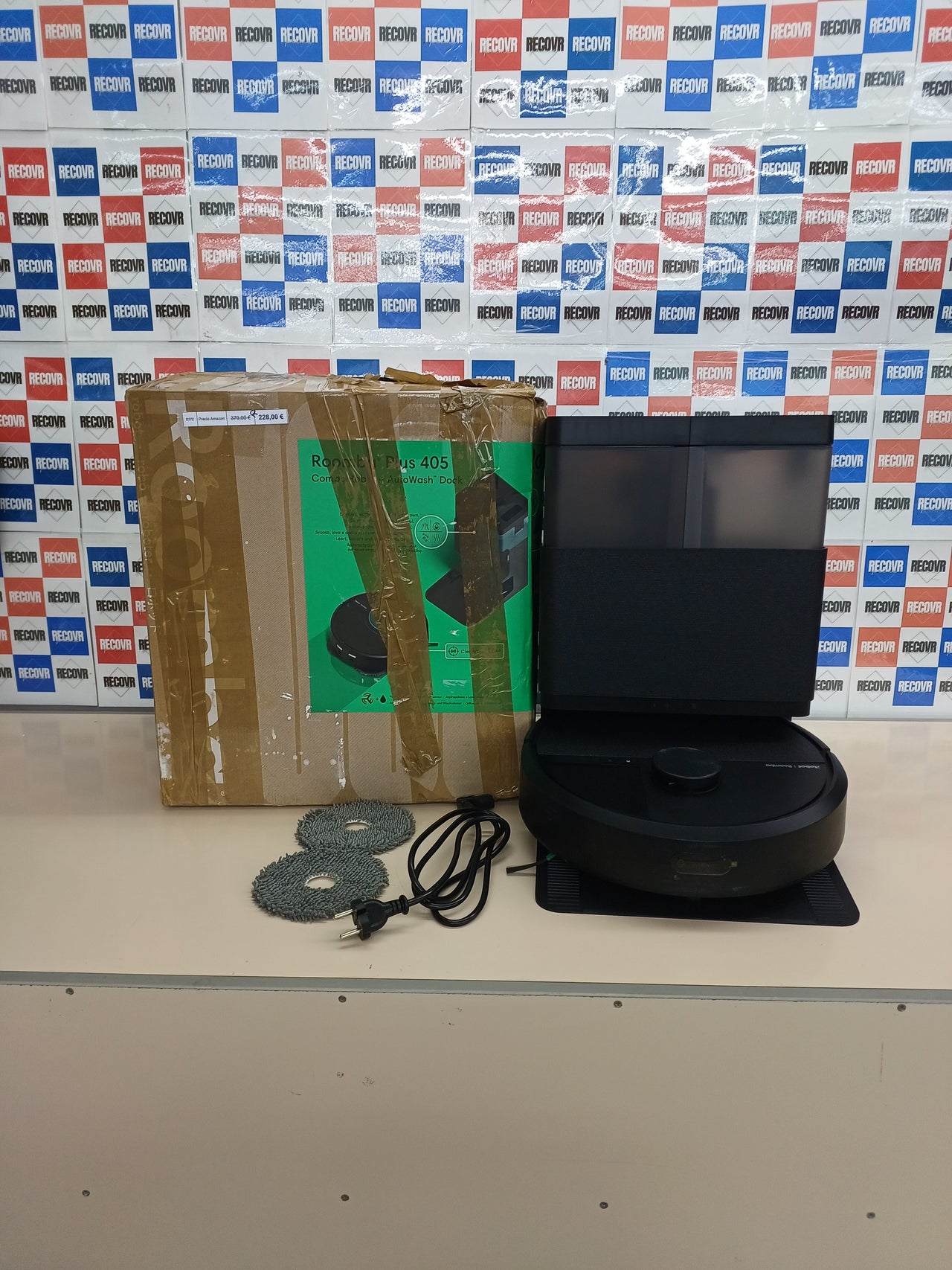 Robot Aspirador iRobot Roomba Plus 405 Combo