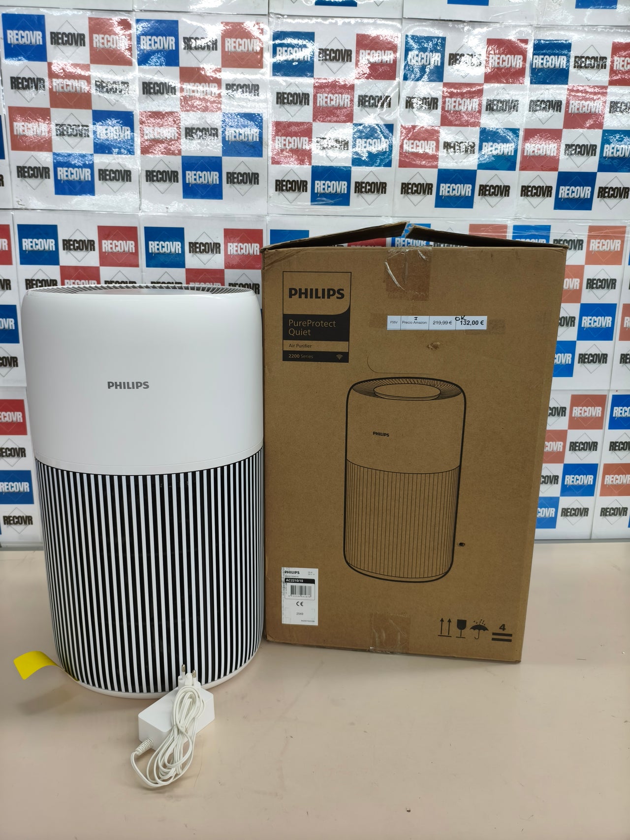 Purificador de aire Philips Serie 2200 AC2210/10 con filtro