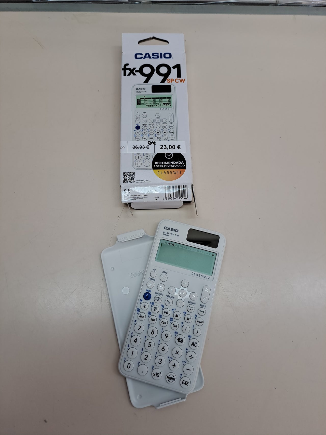 Calculadora científica Casio FX-991SP CW