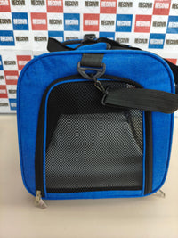 Bolsa transportín transpirable para perros y gatos.