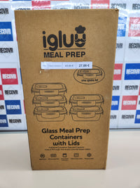 Recipientes de Vidrio Igluu Meal Prep