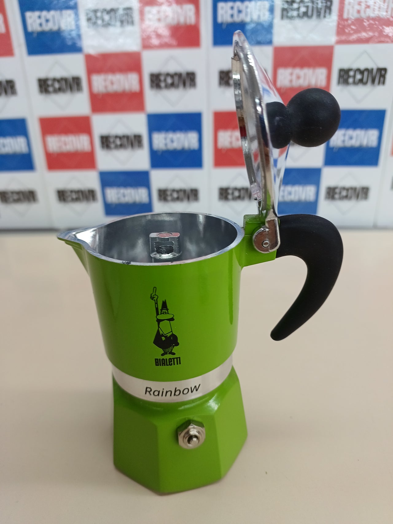 Cafetera 1 taza italiana Bialetti Rainbow