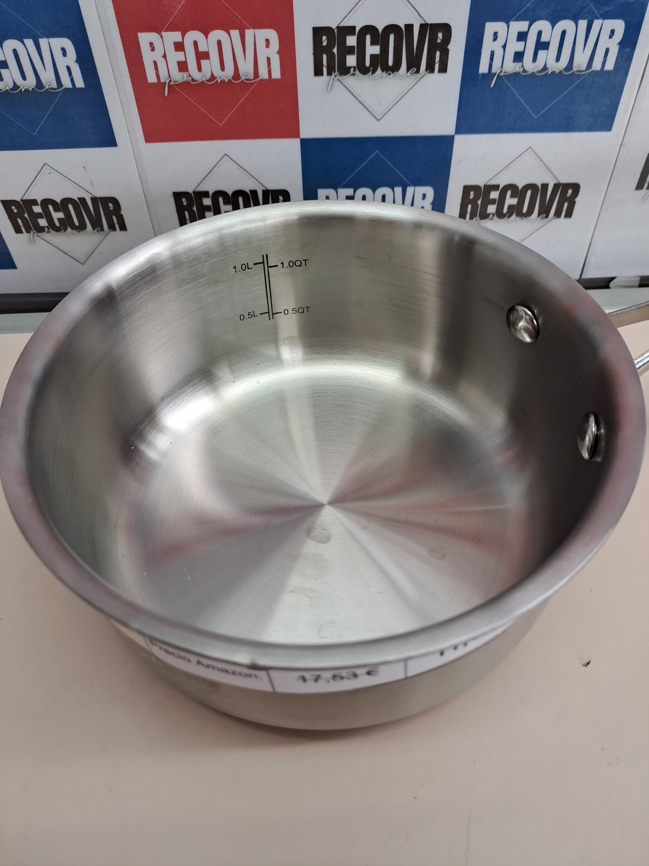 Cazo inox 16 cm triple fondo inducción – Fackelmann