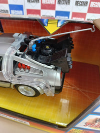 Delorean RC con turbo, luces, USB, desde 6 años.