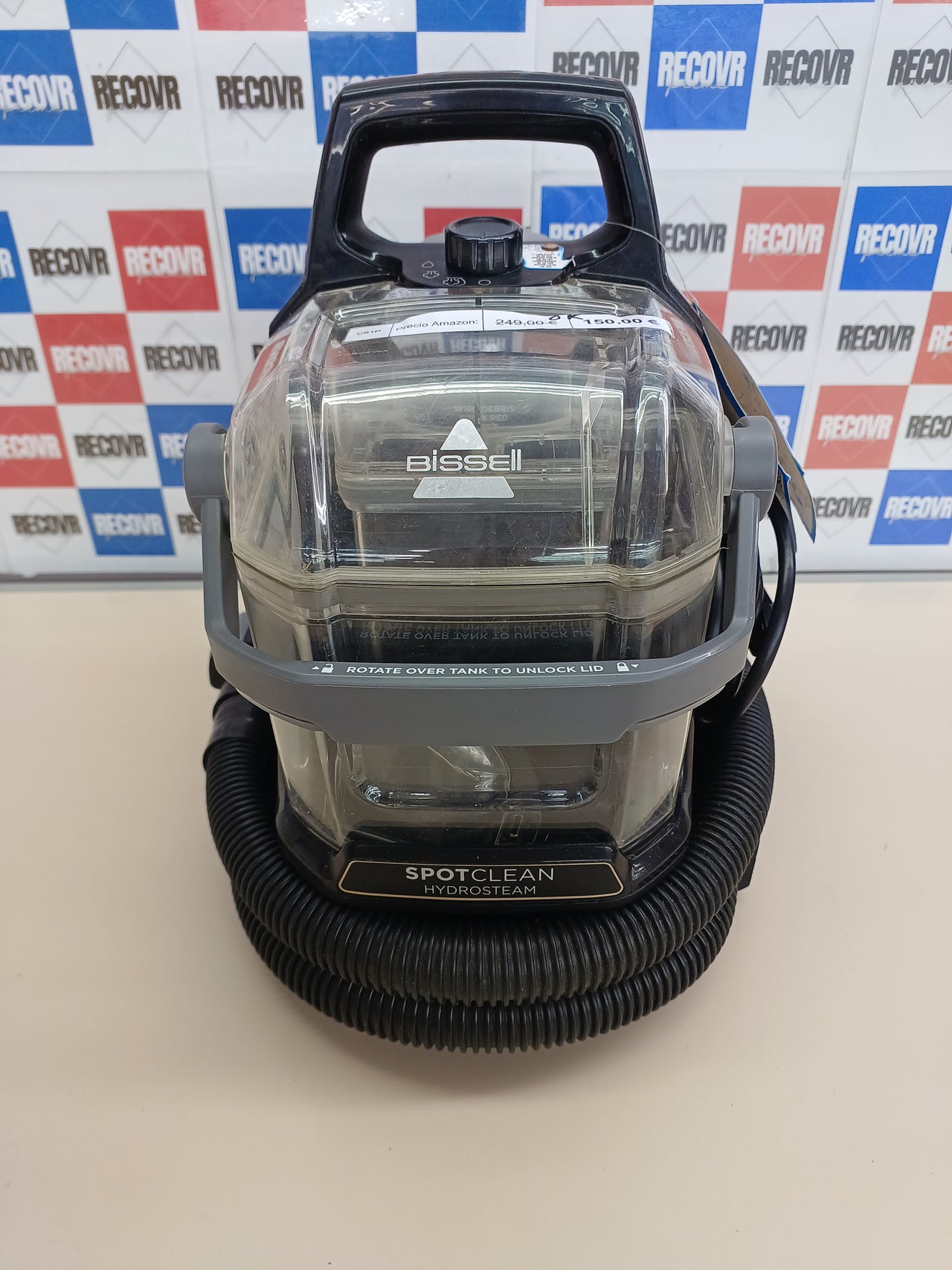 Aspiradora de Agua Tapicería BISSELL SpotClean HydroSteam
