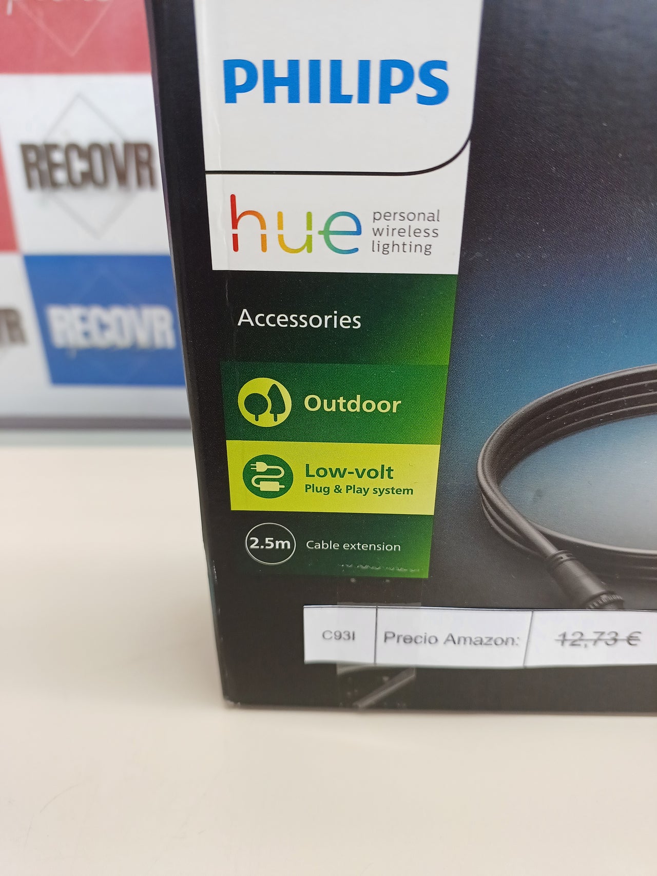 Extensión Cable Exterior 2,5 m Philips Hue