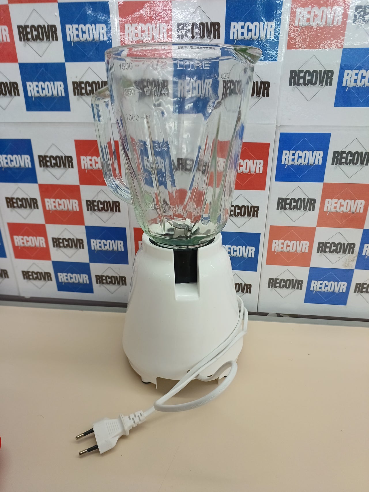 Batidora vaso 1500W jarra cristal 1,5L pica hielo - Ufesa