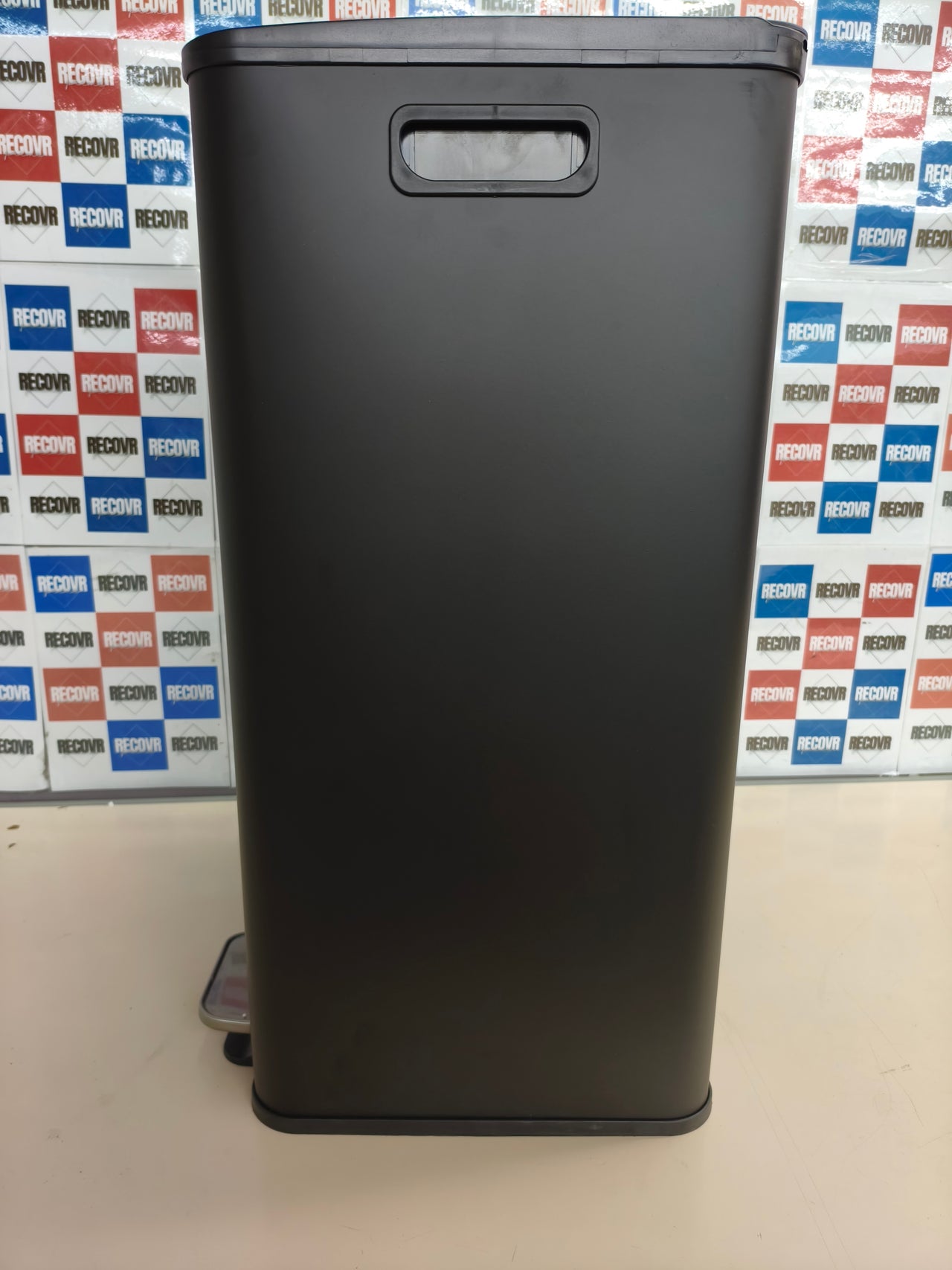 Cubo de basura de cocina SONGMICS 2x30 L con pedal y cierre suave