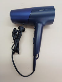 Thumbnail for Philips Secador de Pelo Serie 5000, 2300w, con Tecnología ThermoShield, Boquilla UltraEstrecha, Boquilla Estrecha y Disfusor, BHD510/20, Negro