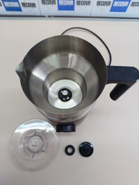 Thumbnail for SEVERIN Espumador de leche por inducción Spuma 500, espumador eléctrico apto para el lavavajillas, bote espumador, acero inoxidable cepillado/negro mate, SM 3585