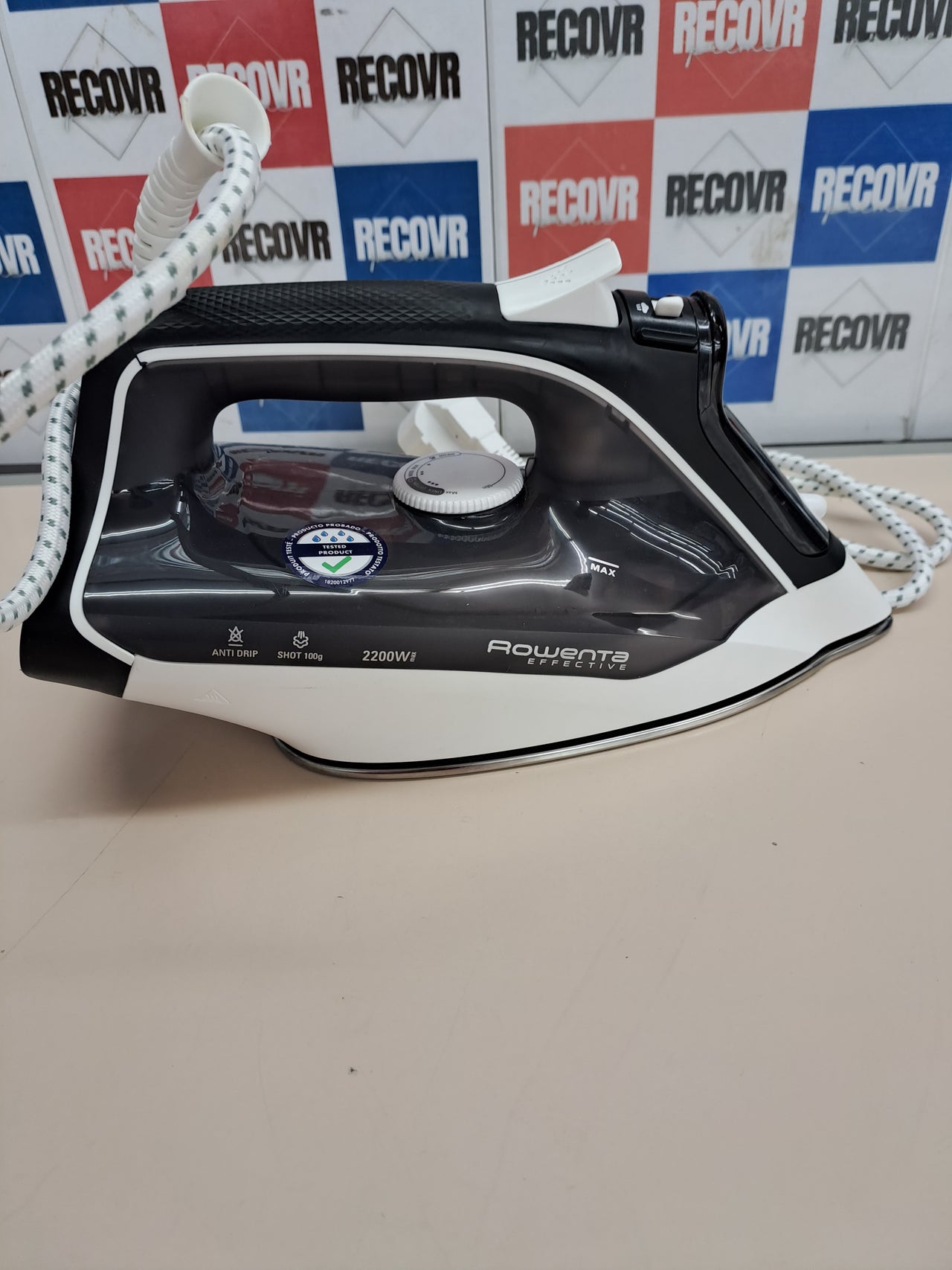 Plancha vapor 2200 W golpe 100 g – Rowenta