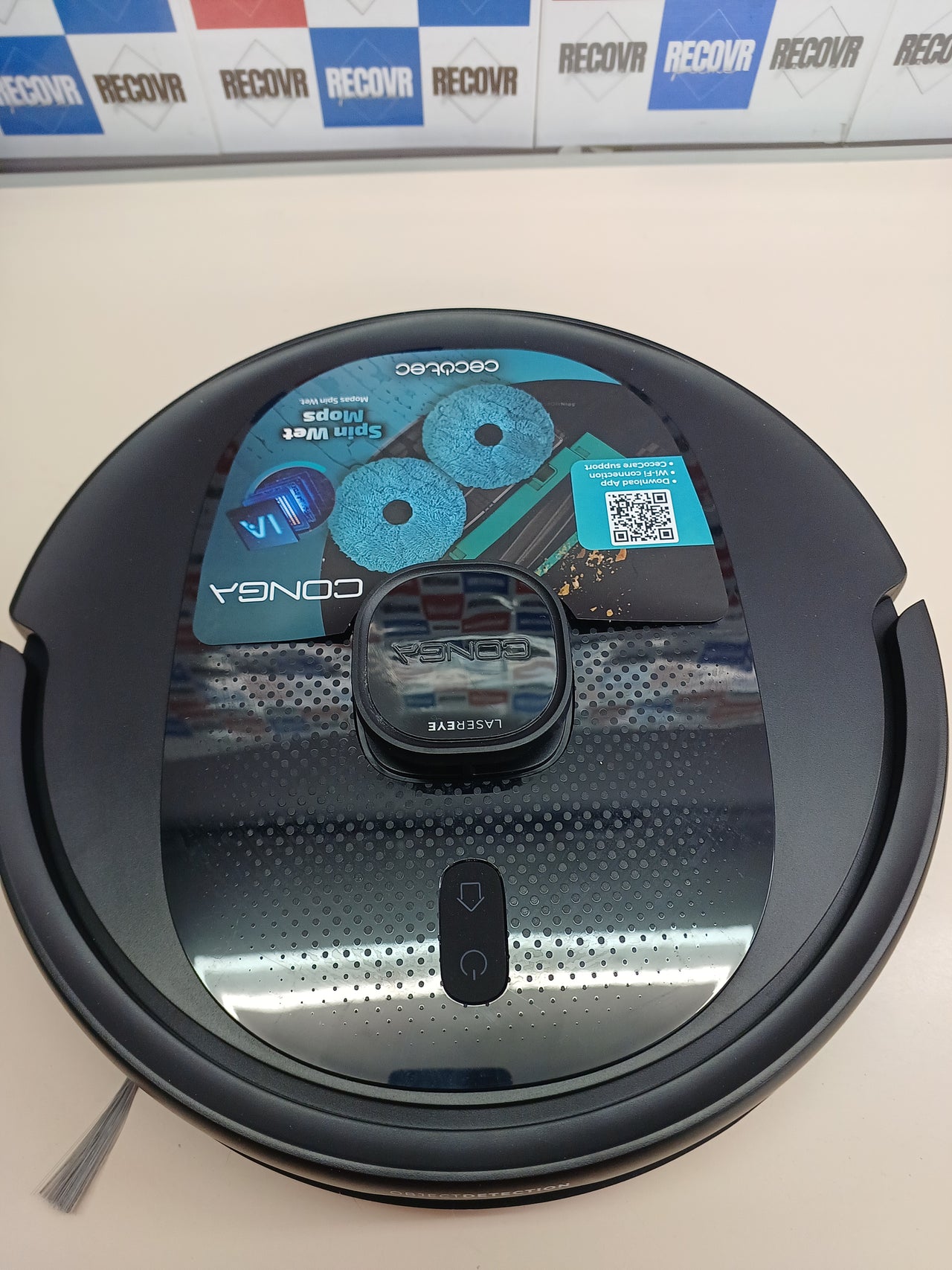 Robot aspirador 4 en 1 láser 7000 Pa 280 min - Cecotec Conga 8290