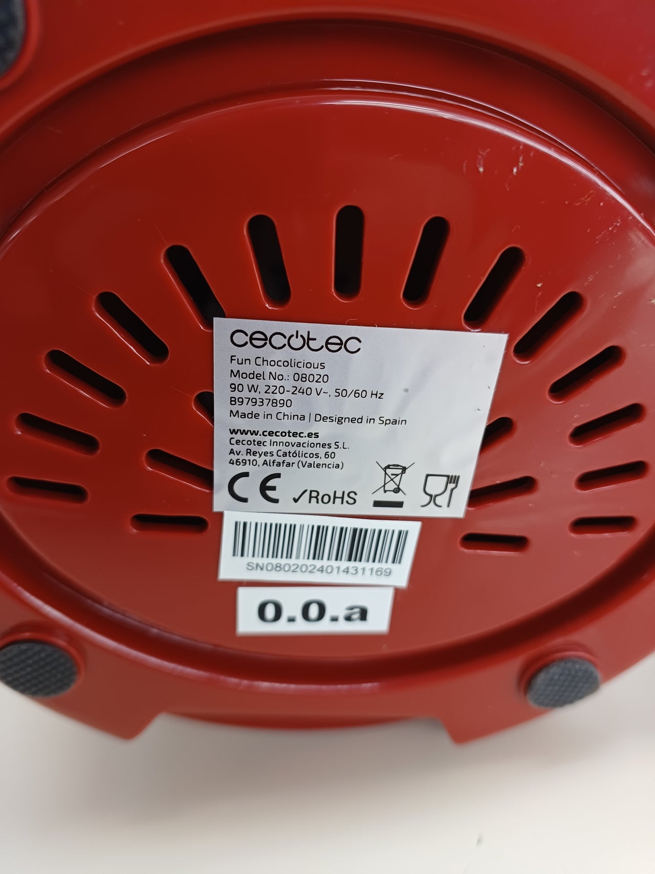 Fuente de Chocolate Cecotec Fun Chocolicious 90W