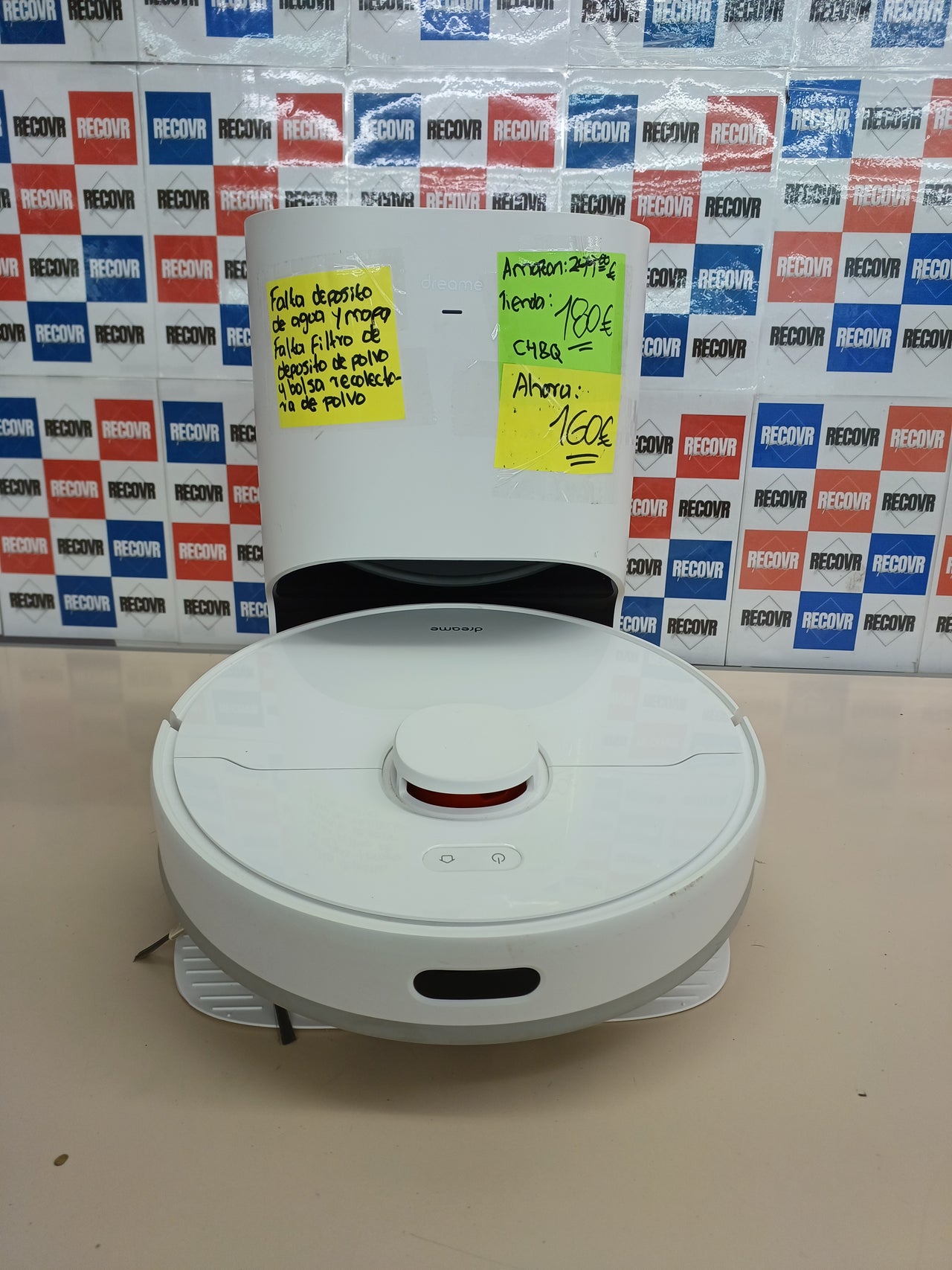 Robot aspirador DREAME D10 Plus 4000Pa 170min