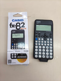 Calculadora científica Casio FX-82SP CW (gris oscuro)