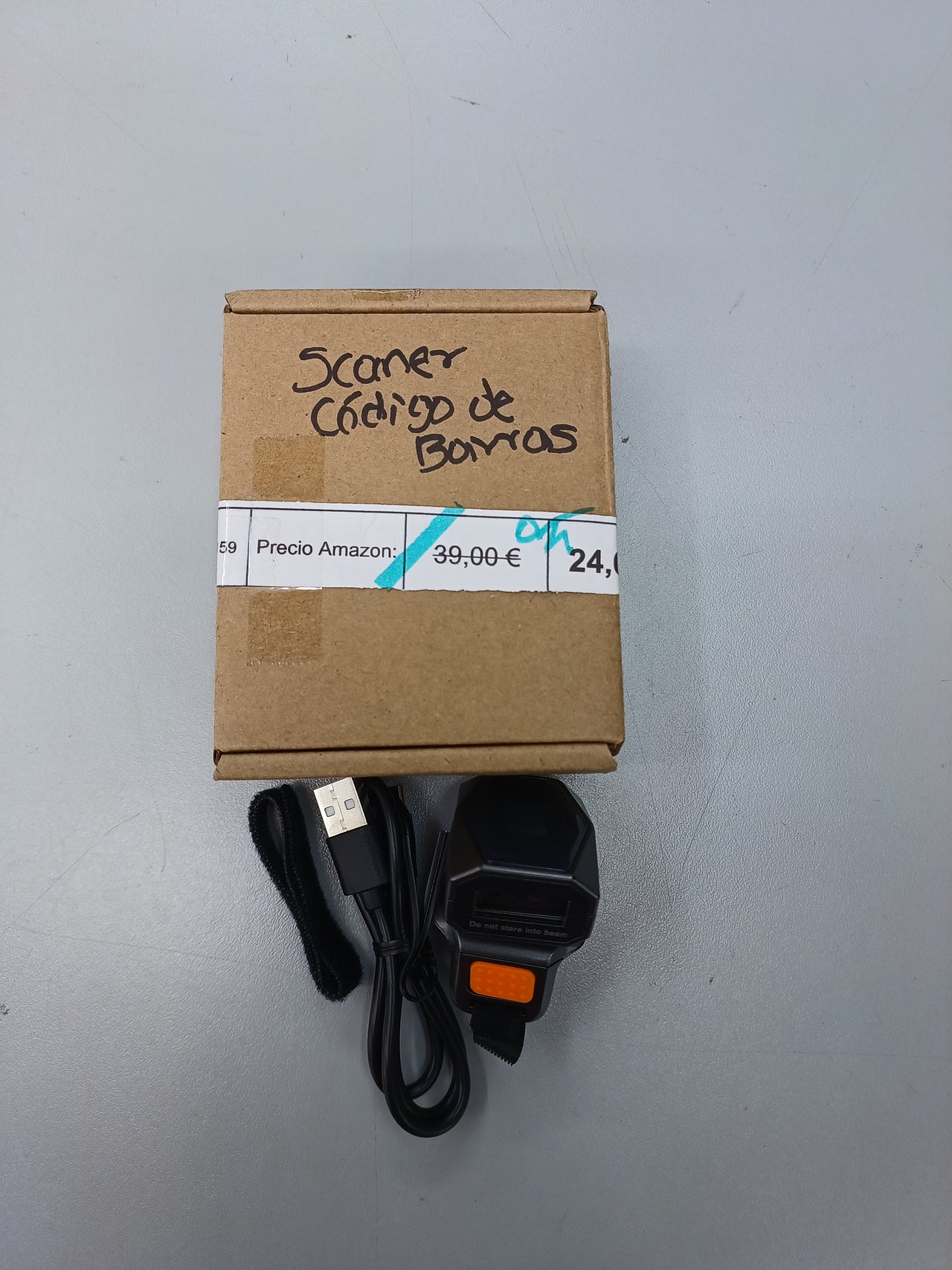 Escáner Anillo 2D 3en1 USB BT Wireless Eyoyo