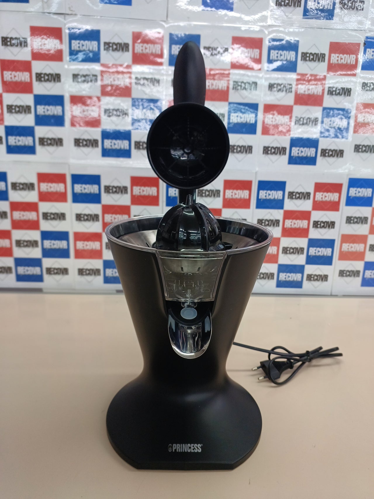 Exprimidor palanca 300W con filtro inox Princess