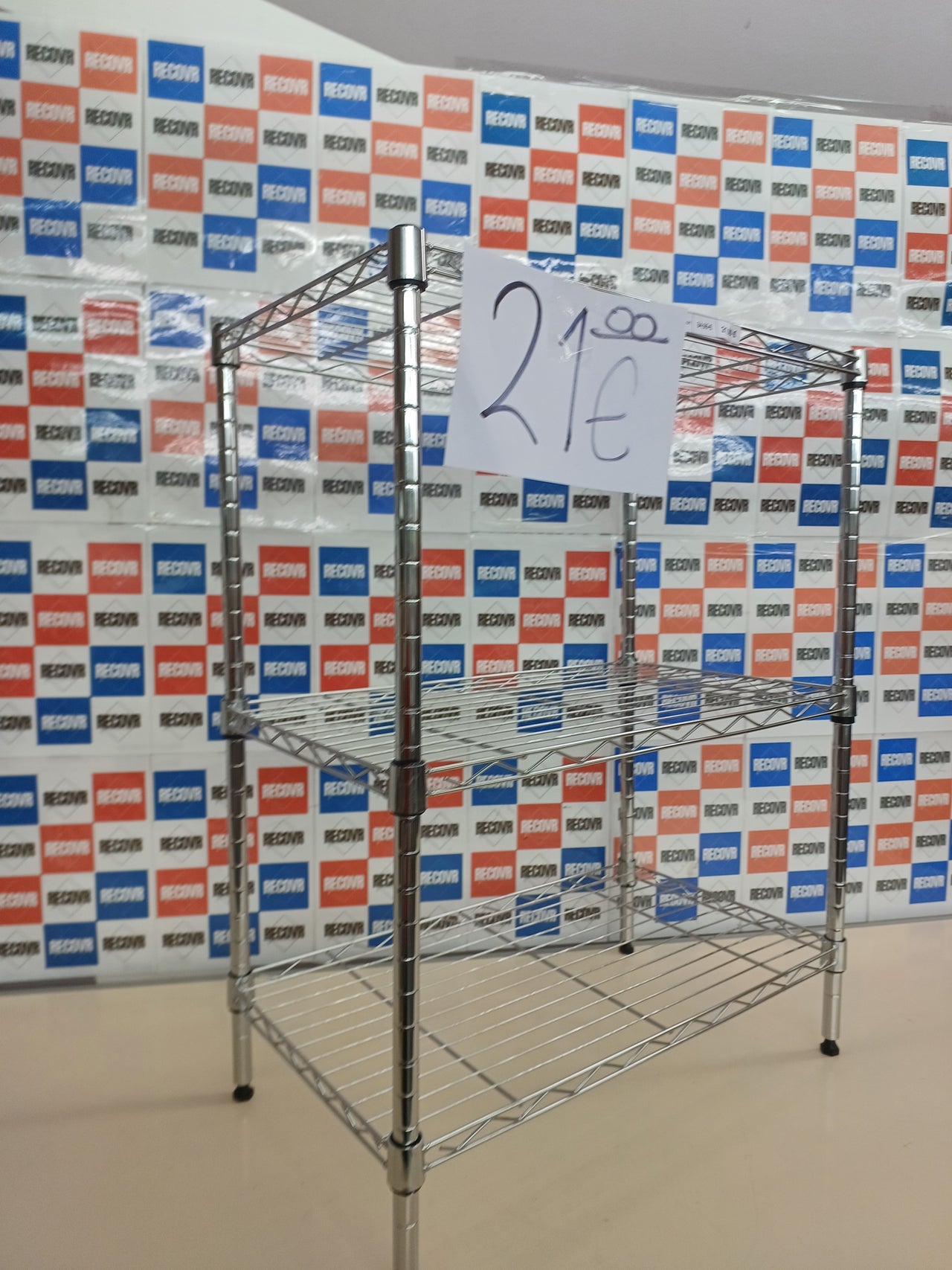 Estantería metálica 3 baldas ajustables Amazon Basics
