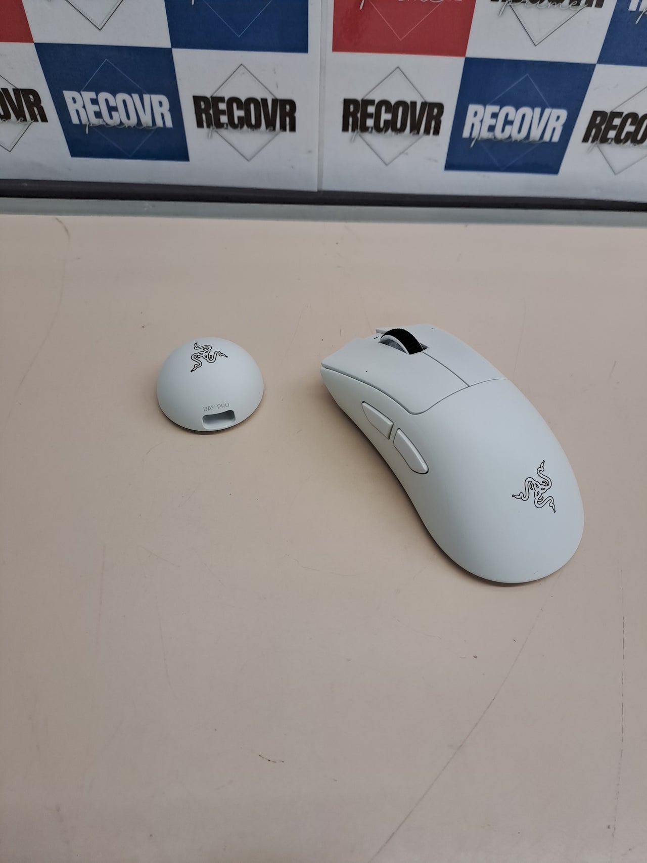 Razer ratón gaming DeathAdder V4 Pro inalámbrico 57g blanco