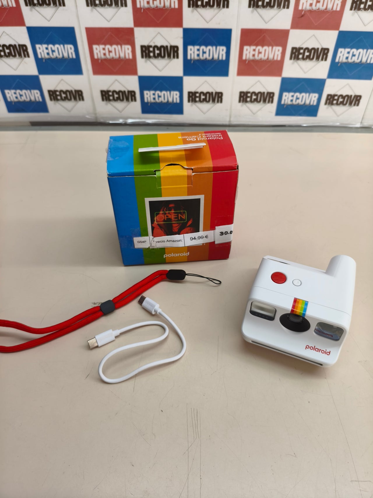 Cámara instantané Polaroid Go Génération 2 Blanco
