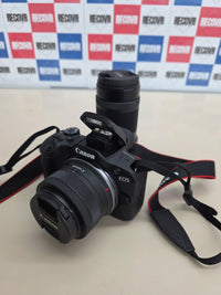 CANON EOS R100 Objetivos 18-45 & 55-210 mm Cámara Evil APS-C Mirrorless