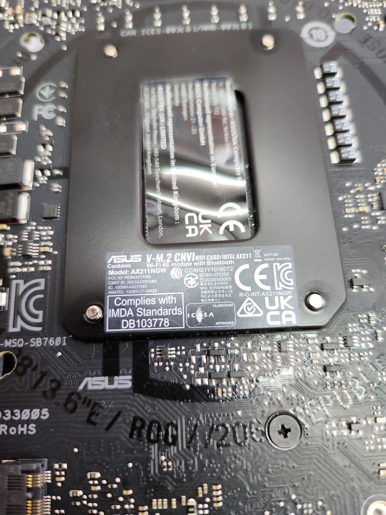 Placa Base Asus ROG Strix B760-I Gaming