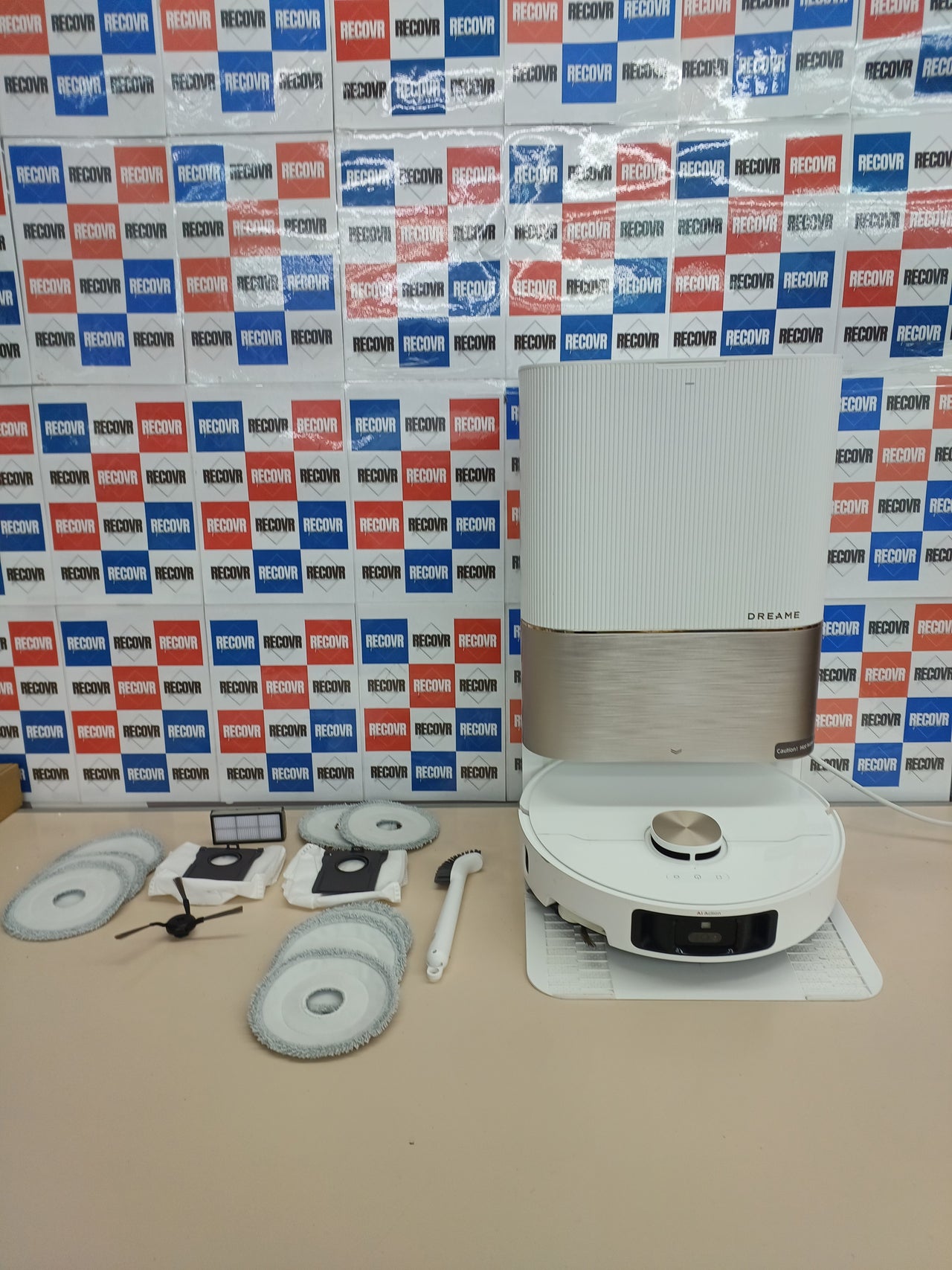 Robot aspirador autovaciado blanco - DREAME