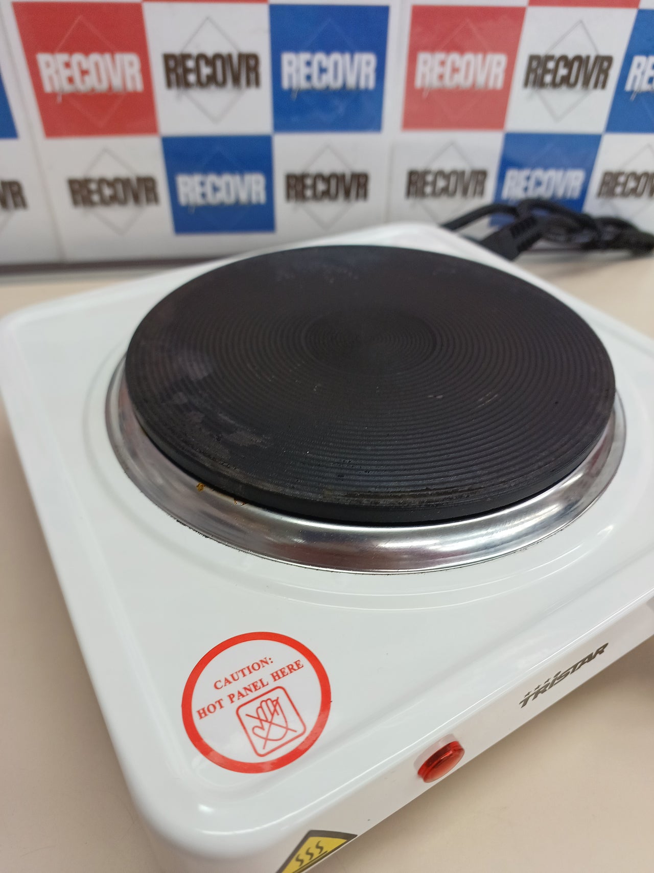 Hornillo eléctrico 1000W portátil 15 cm – Tristar