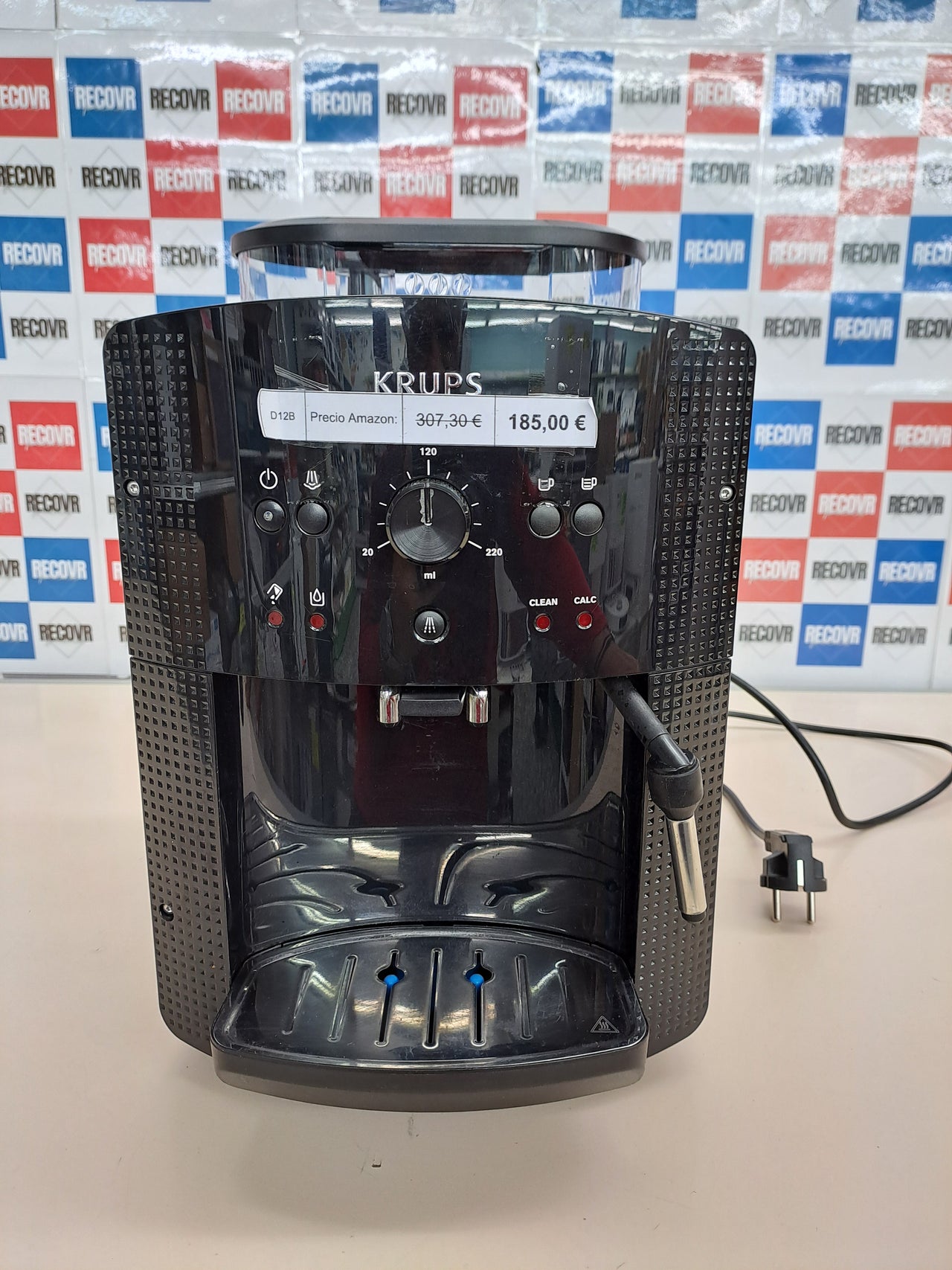 Cafetera superautomática, molinillo cónico de metal Krups Roma