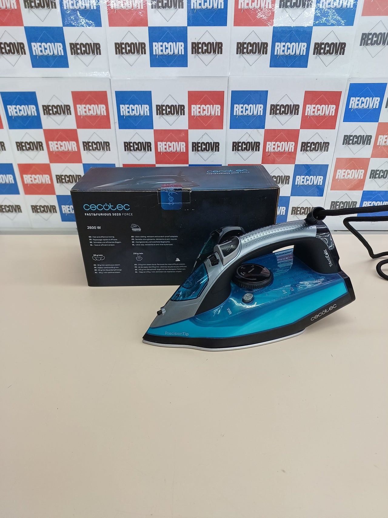 Plancha Vapor Cecotec Fast&Furious 5020 2600W