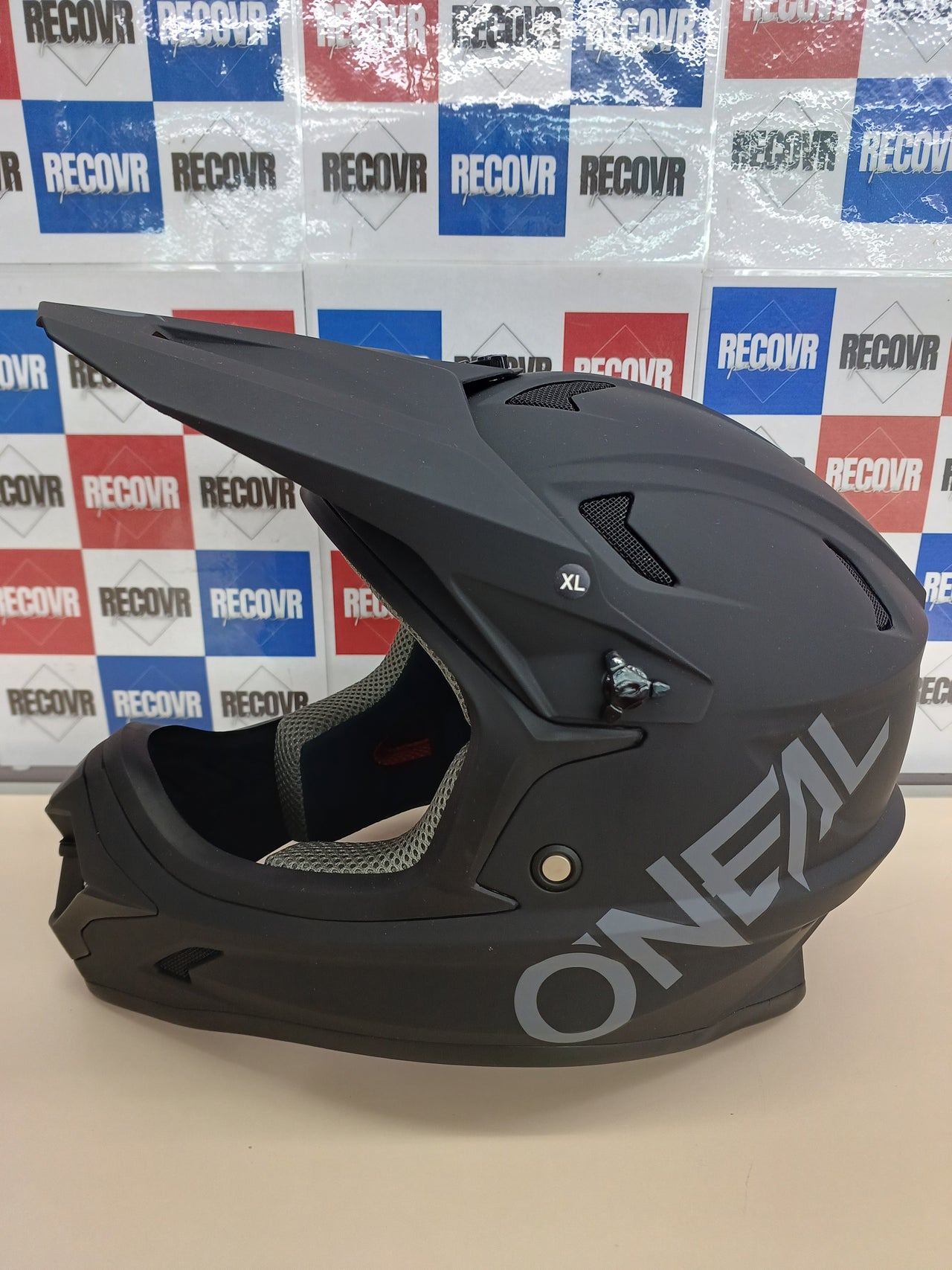 Casco Talla XL, MTB Downhill SONUS Solid, Adulto, Negro,  O'NEAL