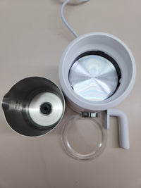 Espumador leche 500W 4 en 1, jarra 700 ml blanco