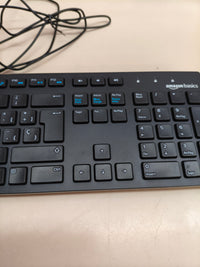 Teclado Amazon Basics compatible con PC y Mac