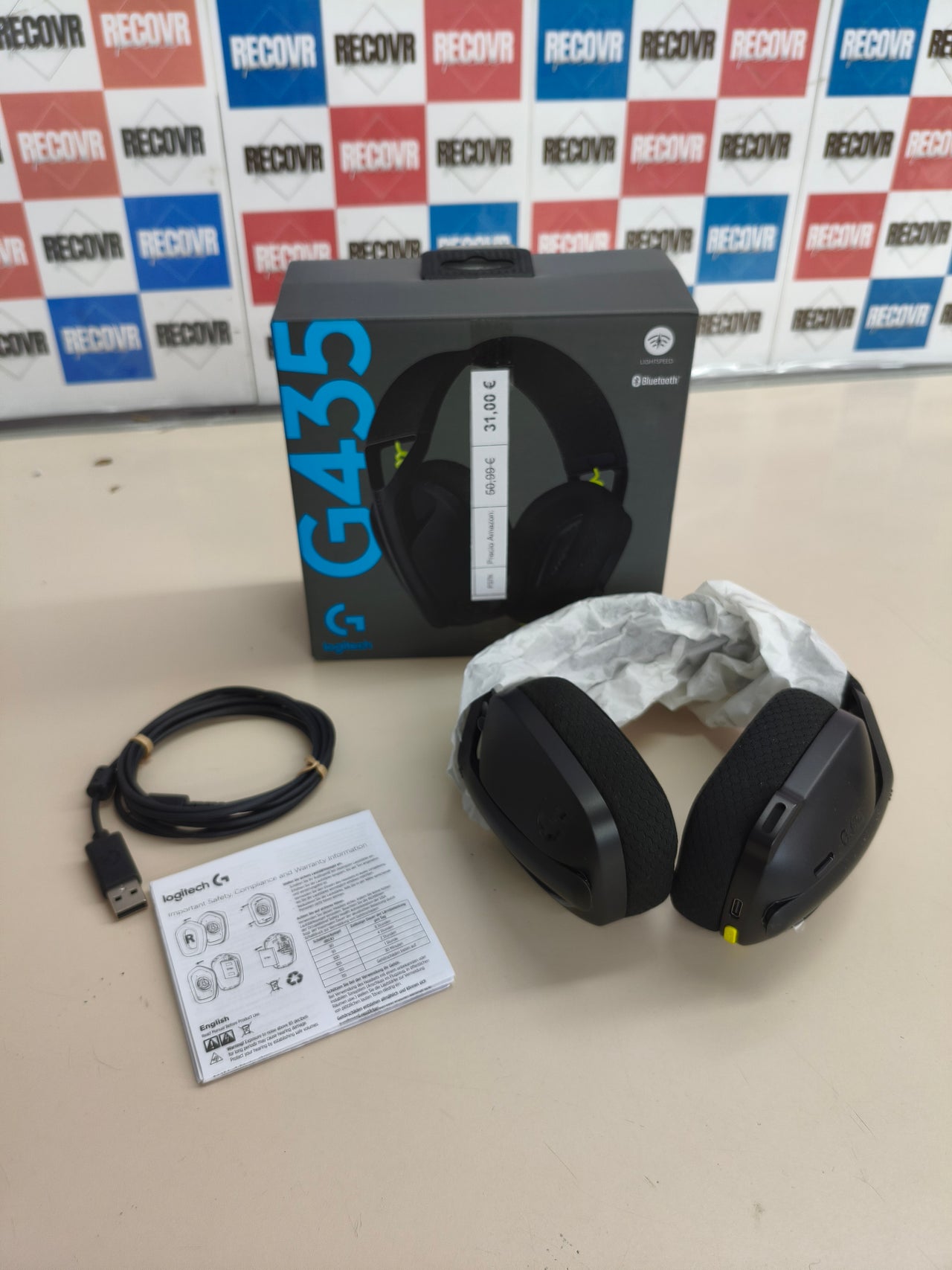 Auriculares inalámbricos Logitech G435 para gaming