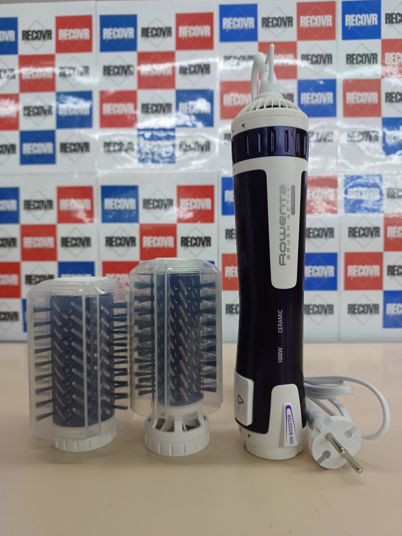 Rowenta Curling-dryer Cf9530 Brush Activ Volume&shine, Morado