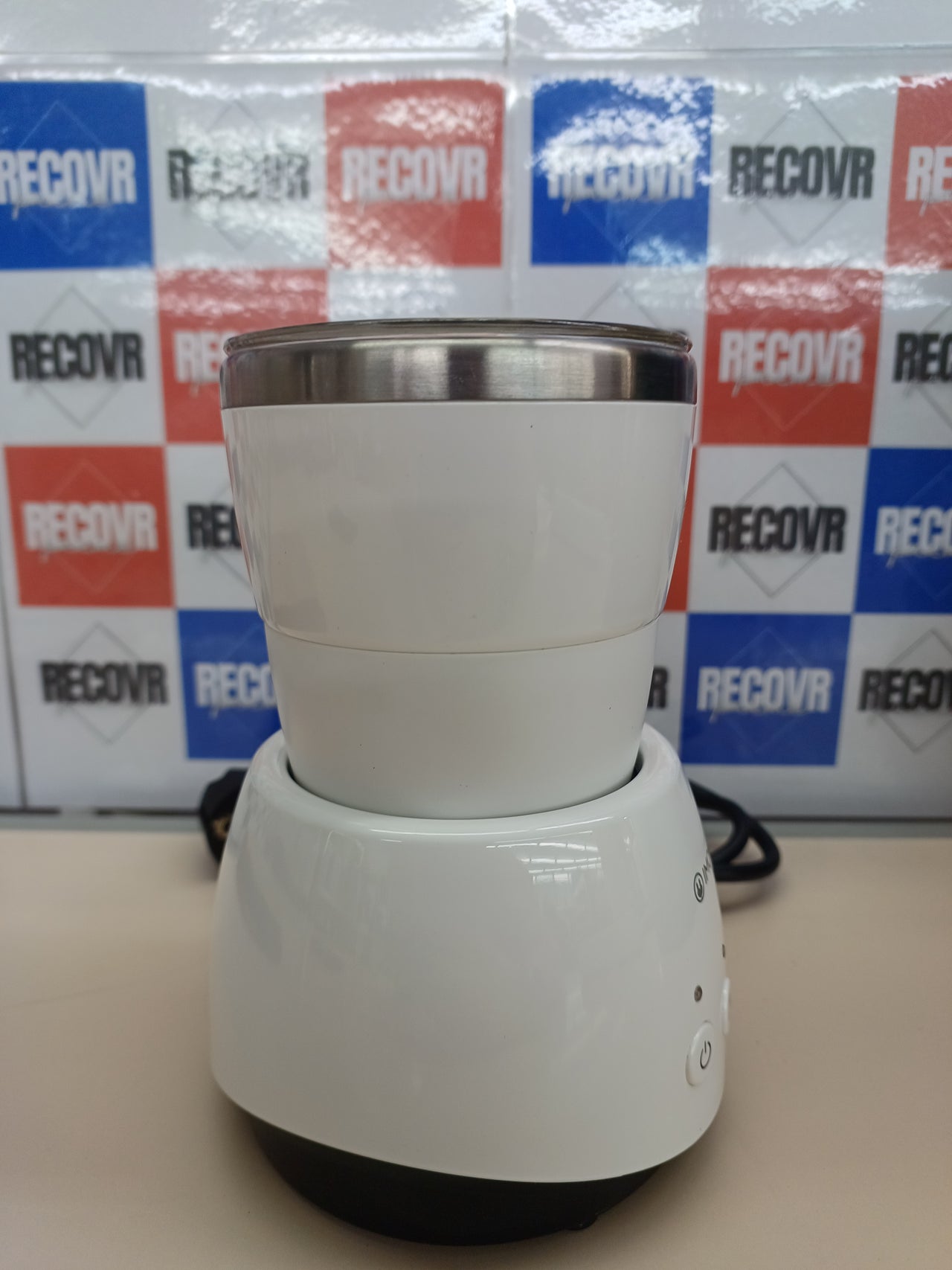 Espumador leche 70ml automático eléctrico y espuma de doble pared de acero inoxidable 304 para capuchino leche caliente chocolate caliente