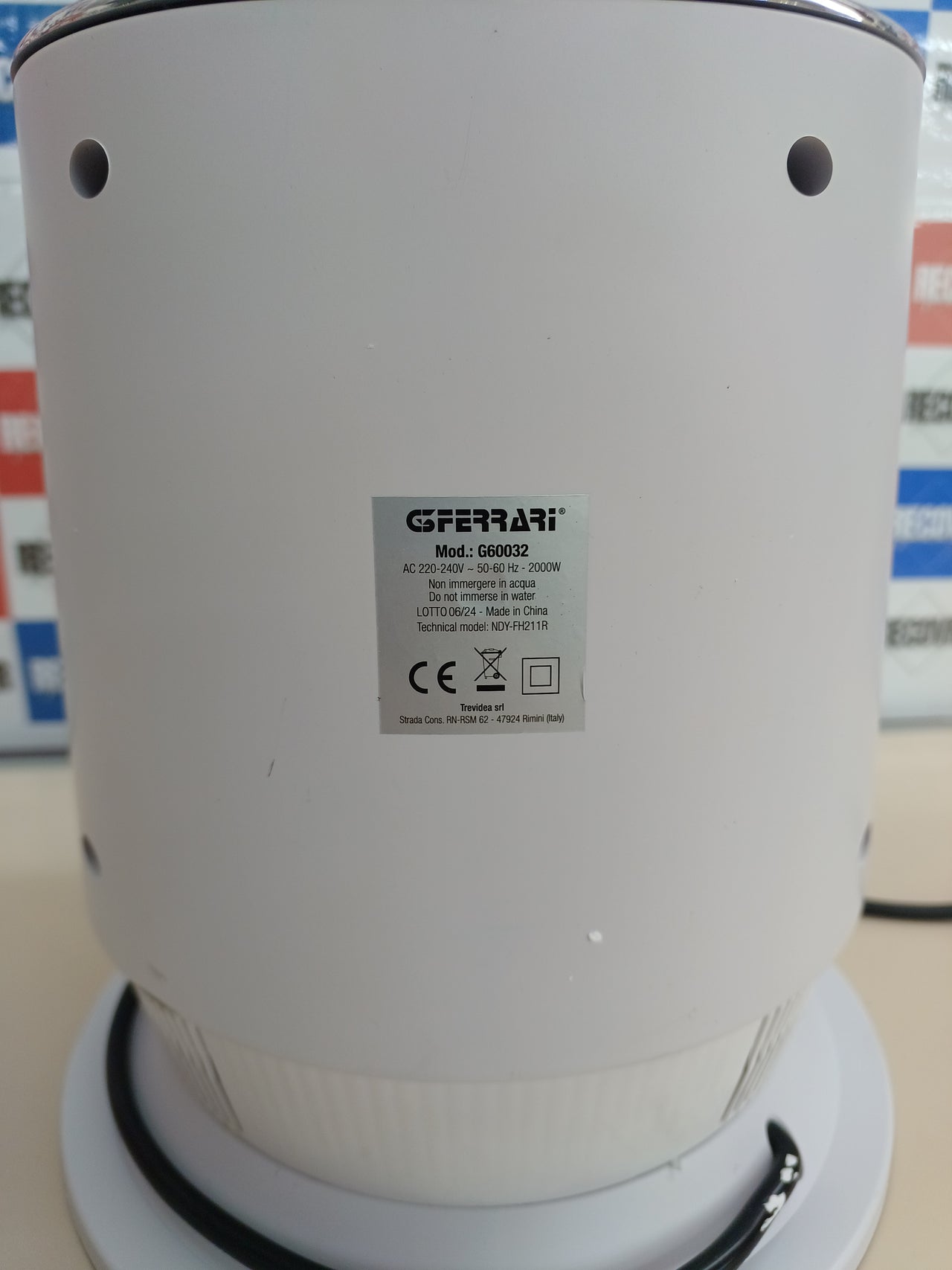 Calefactor sin Aspas G3 Ferrari G60032 2000W