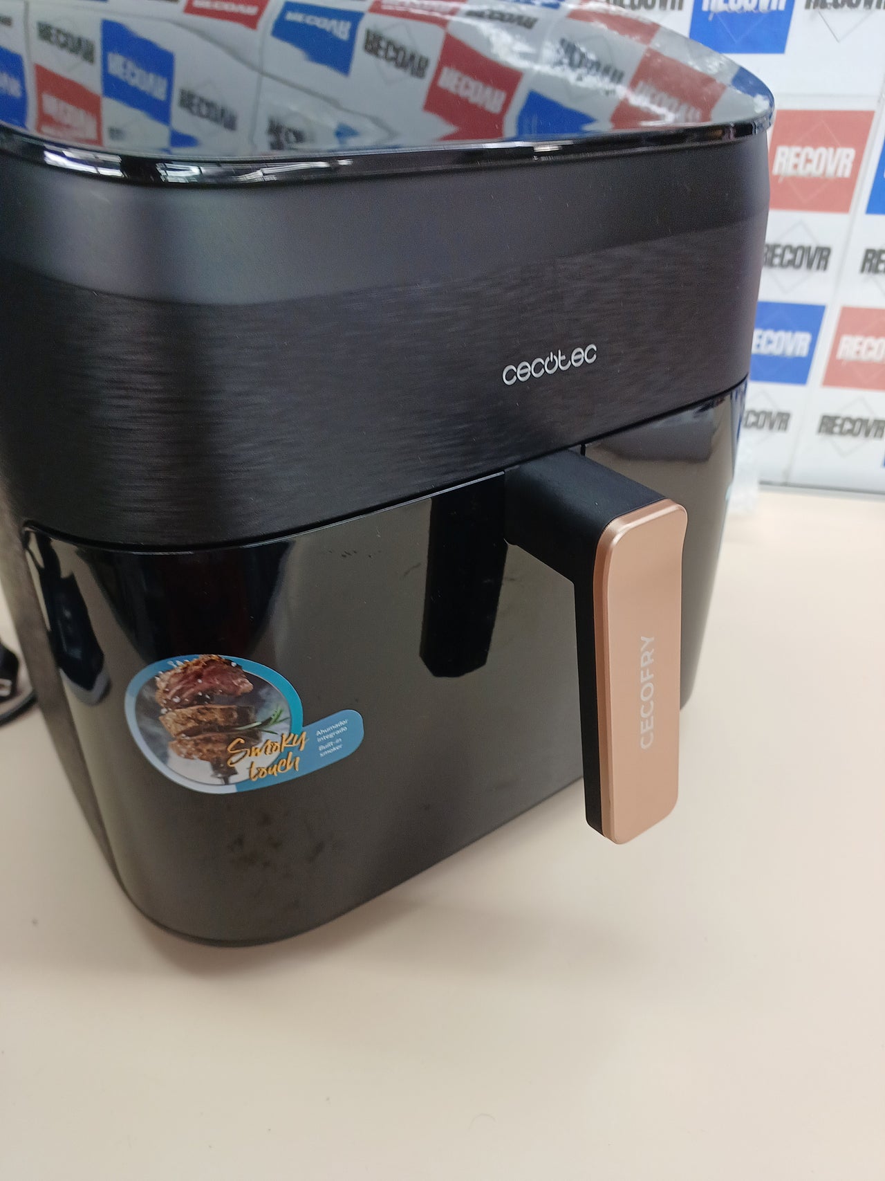 Freidora de aire 8,5L grill ahumador 2200W - Cecotec